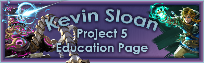 education page banner