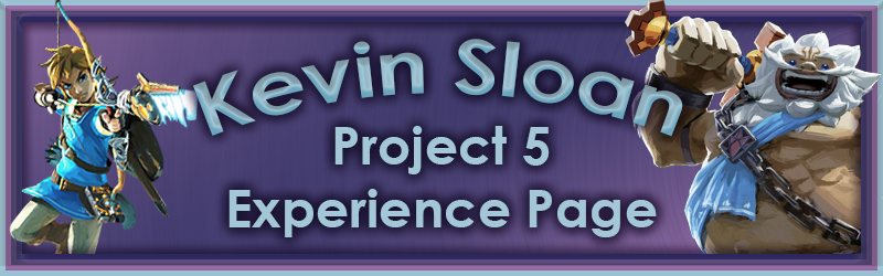 experience page banner